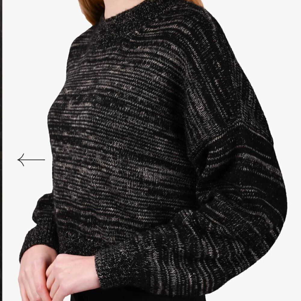 Isabel Marant Étoile Black Wool Sweater | Parisian Minimalist Knit Pullover